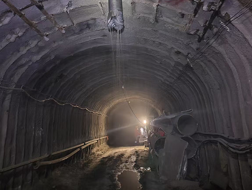 云南反井法施工豎井順利貫通